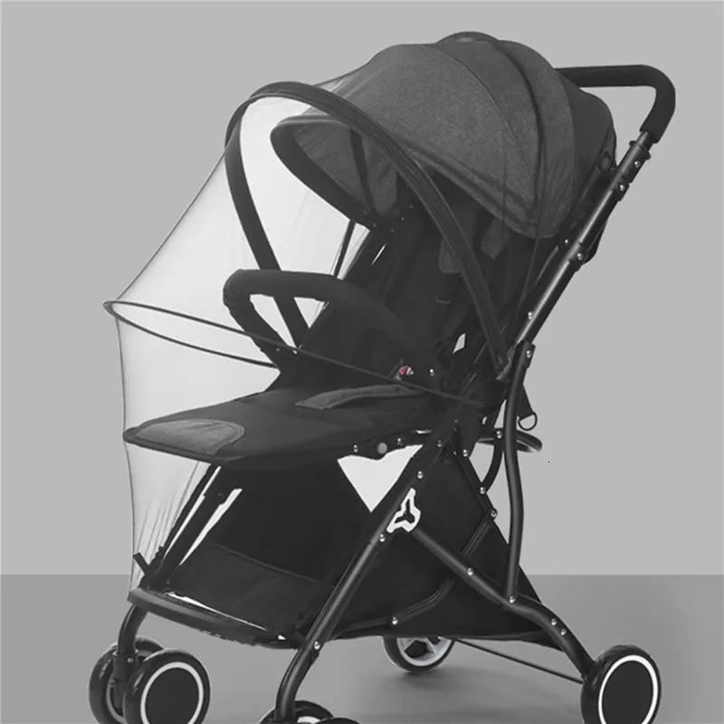 Crib Netting Summer Stroller Mosquito Net Baby Stroller Pushchair