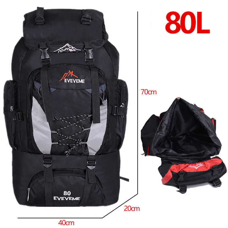 Eveveme 80l backpack sales