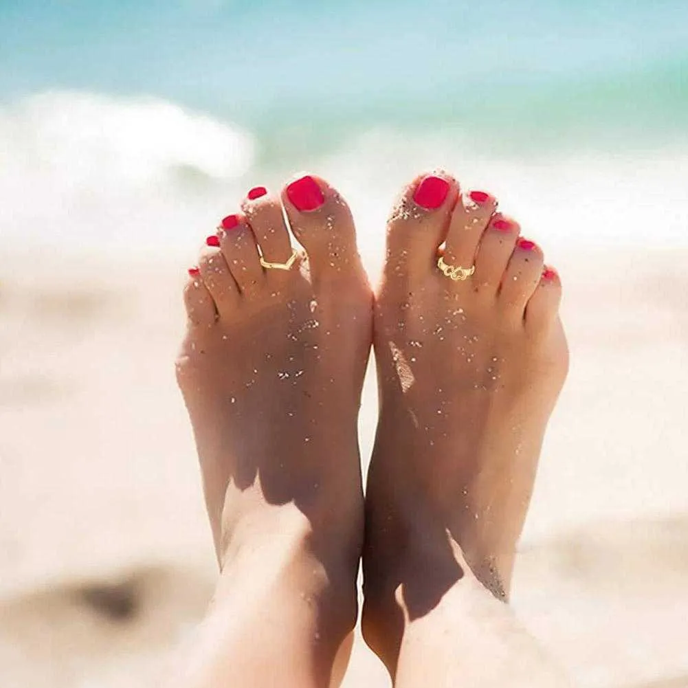 Arrow outlet toe ring