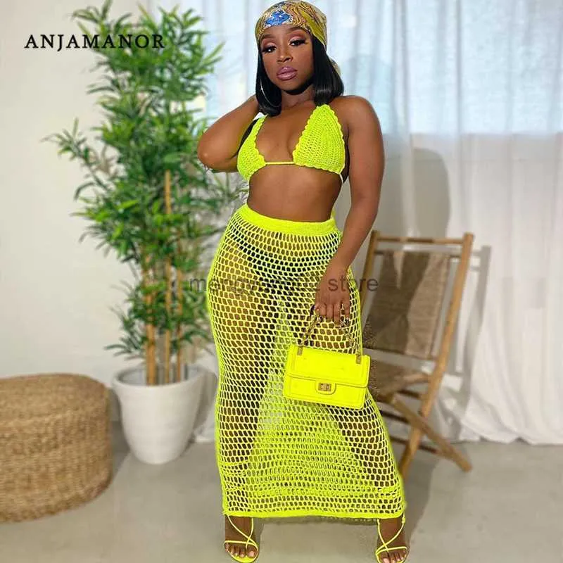 Neon crochet top 2025