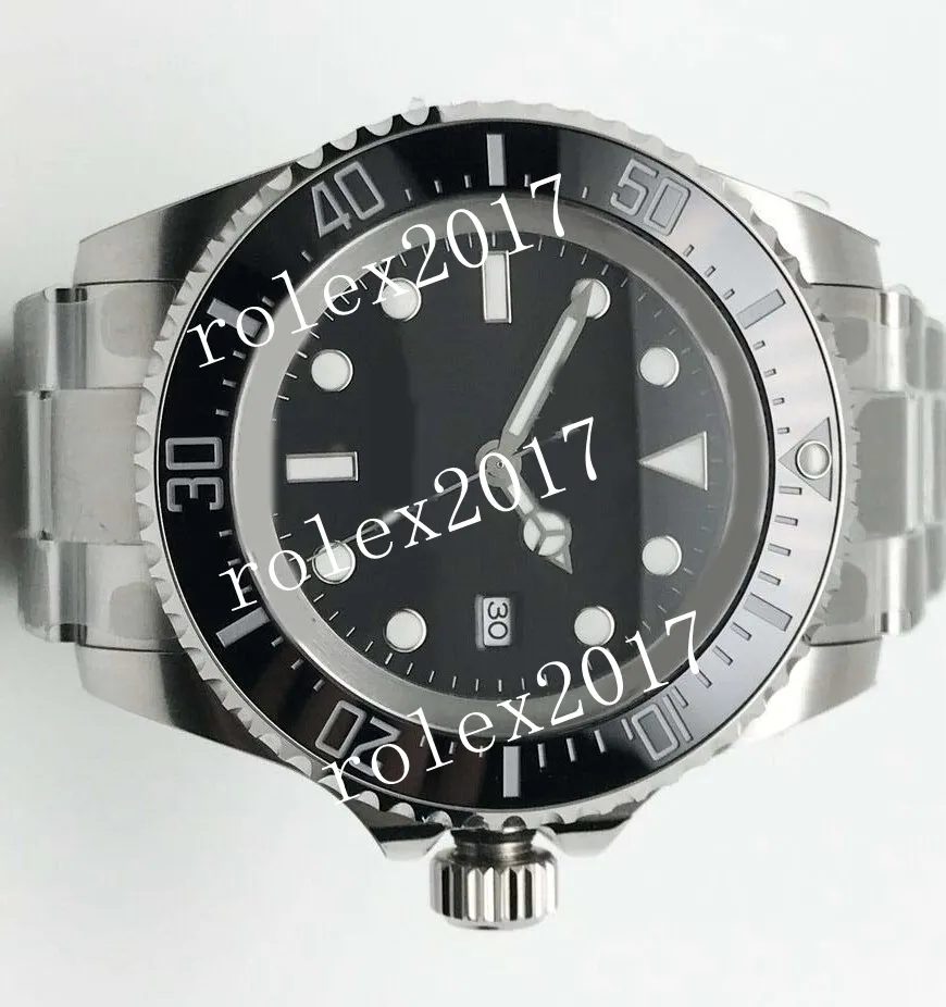 Мужские роскошные наручные часы Brown Super BP Factory Ceramic Diver Bezel Caliber 2813 44 -мм автоматическое движение Eta Sapphire Sport Регулируемая панель Bezel Blue Dial с раундом