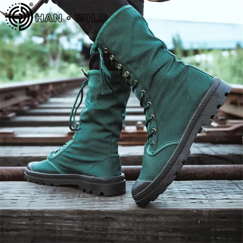 Canvas boots mens 2025