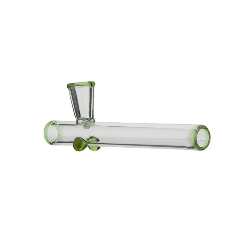 Latest Colorful Stand Style Pyrex Thick Glass Pipes Portable Filter Tube Dry Herb Tobacco Spoon Bowl Handpipes Hand Smoking Handmade Cigarette Holder DHL