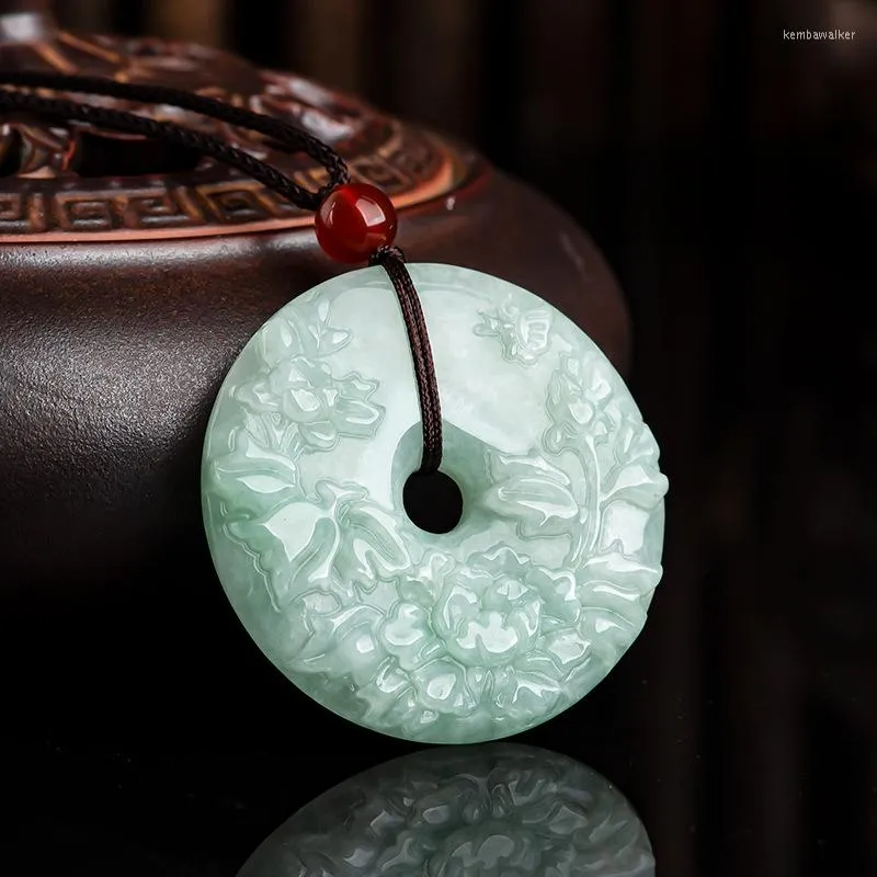 Yixing Baozhen Hetian Jade Wushi Brand Sapphire Pendant Necklace Auspicious  High-end Jade Pendant Pendant Jewelry