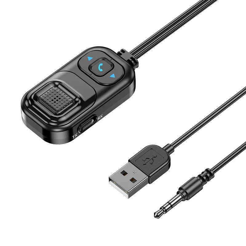 New C5 Bluetooth 5.1 adapter TV computer 2 in 1 Bluetooth transmitter Bluetooth audio receiver