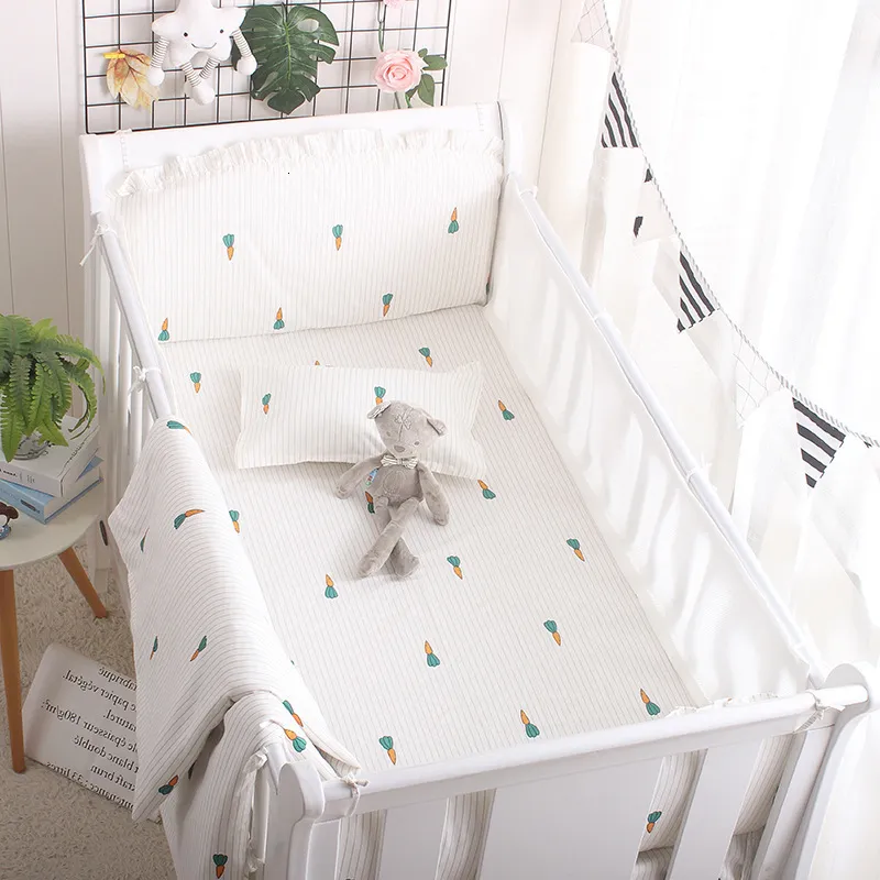 Breathable Summer Baby Crib Bedding Sets Crib Around Protector Bumper Cushion For Infant Cot Bed Fence And Sheet From Cong05 37.99 DHgate.Com