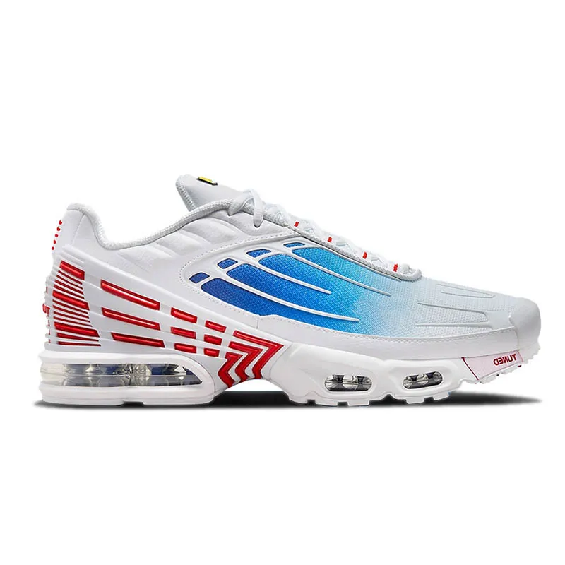 Triple White TNS Running Shoes Mens Womens Hyper Laser Trainers