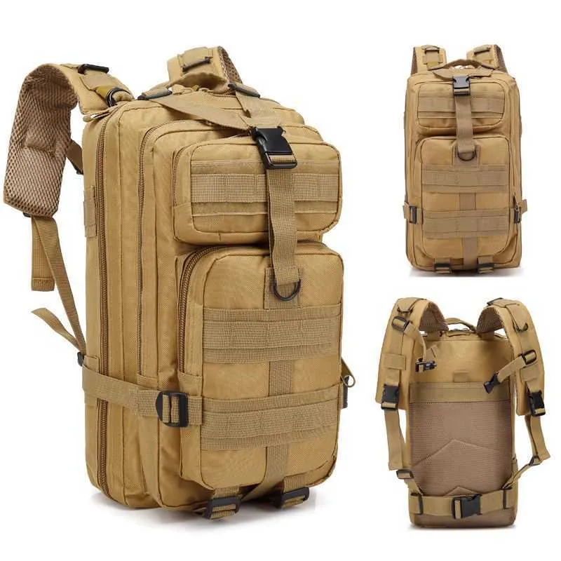 Backpacking packs heren militair tactisch rugzak leger 3p buiten sporttrekking bergbeklimmen camping wandelen jacht op p230510