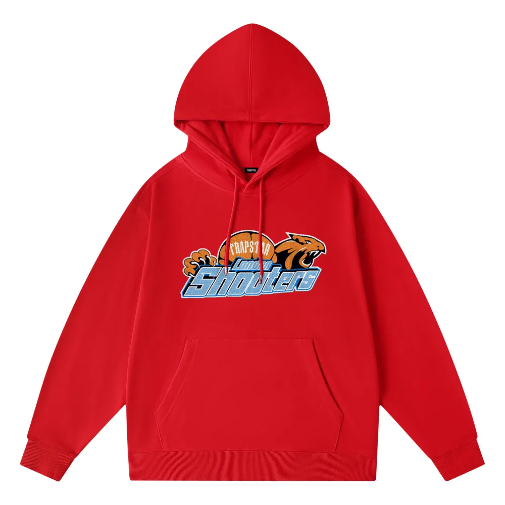 Trapstar red hoodie hot sale