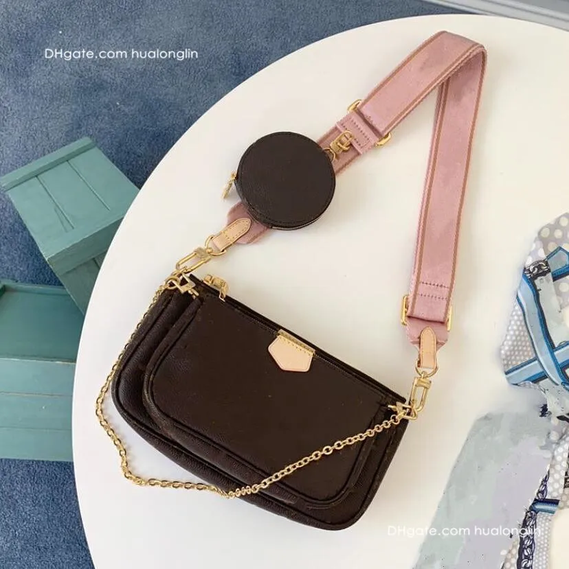 Designer kvinnor väska handväska axelväskor remmar med krokväska korskropp messenger hela rabatt251t