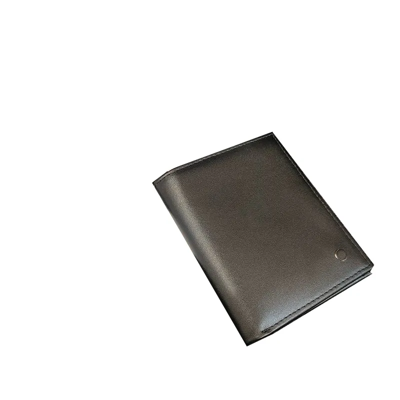Porte-monnaie Cuir Homme Fait Main - Marron - Fabrication Française - Neuf Sans étiquette