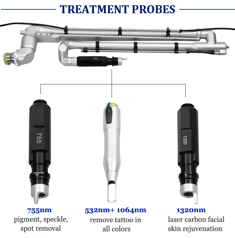 2023 Latest Tattoo Removal Pico Laser High technology pigment moles treatment picosecond machine Optimally targets melanin pigmentation