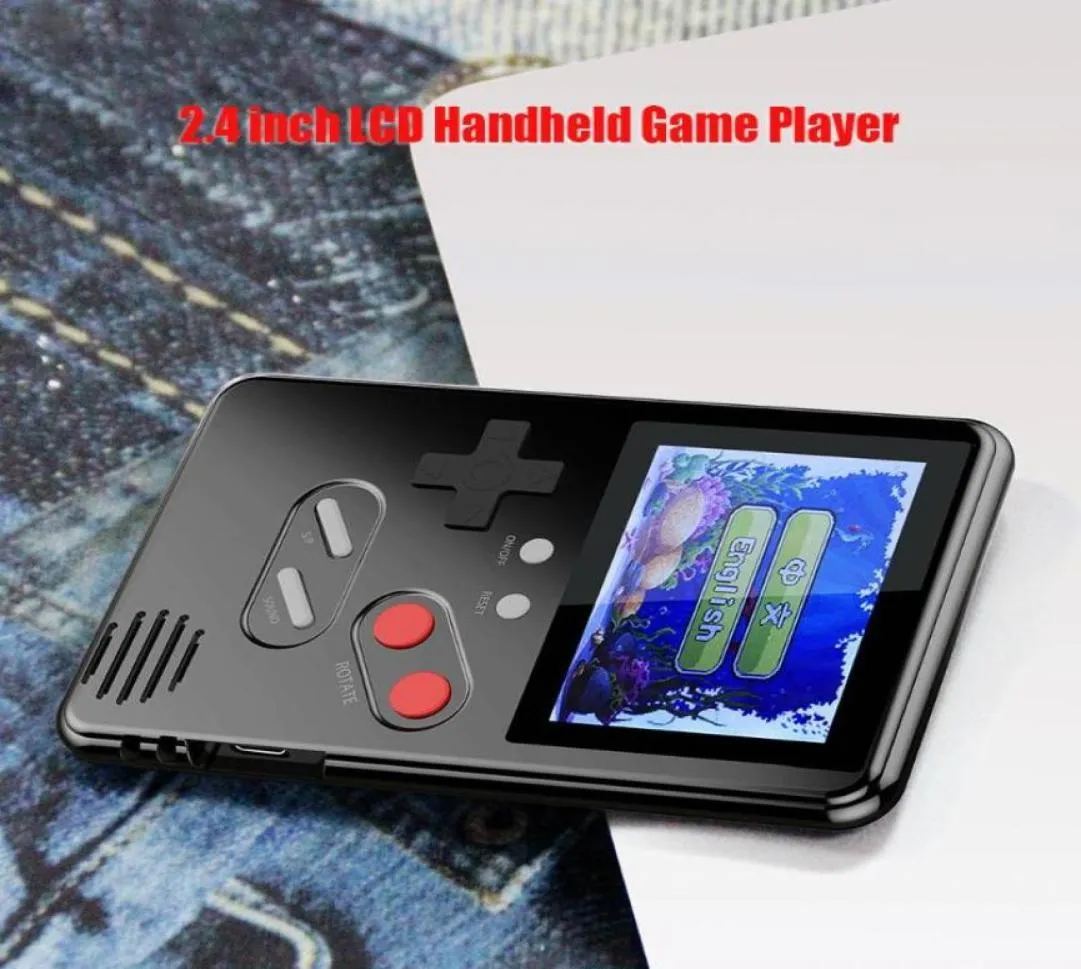 Retro Portable Mini Classic Console Builtin 168 Games 24 Inch LCD For