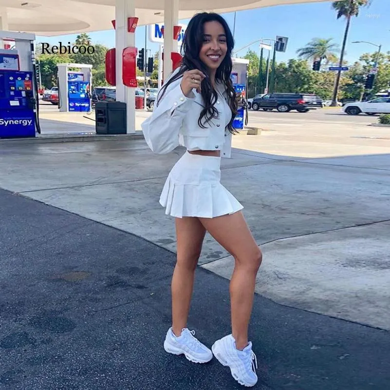 High waisted mini skirt black and white new arrivals