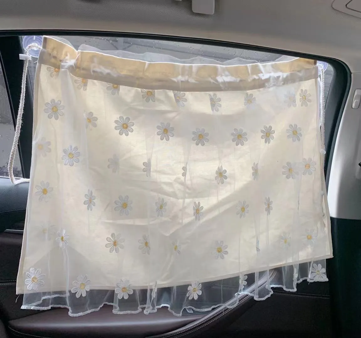 Pare-soleil de fenêtre de voiture pour bébé, 1 ensemble de pare-soleil de  voiture pour bébé avec poche de rangement en filet