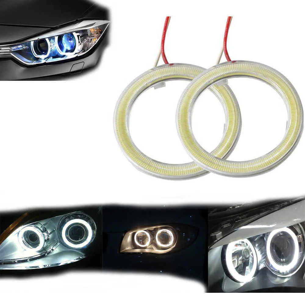 Qasim - 1 pair of COB LED Ojos de Ángel cosmetic rings for headlights, –  NTXGlow