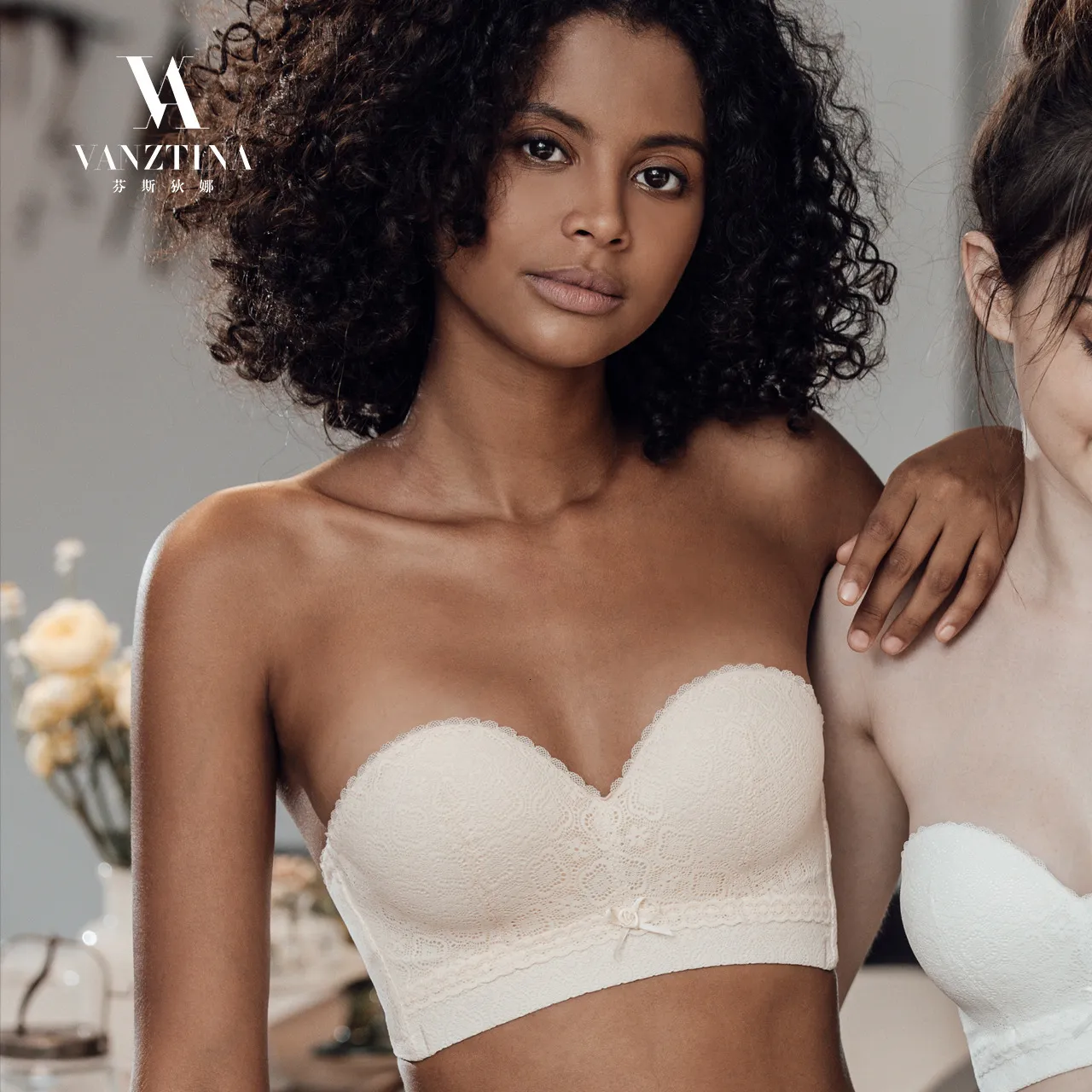 Strapless bralette lace store