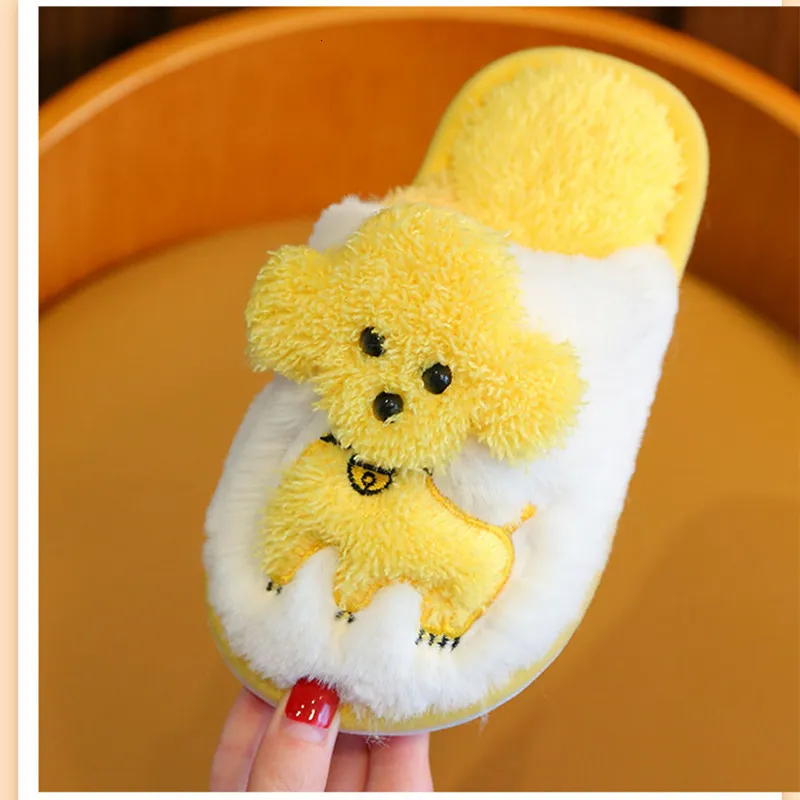 Kids puppy store slippers