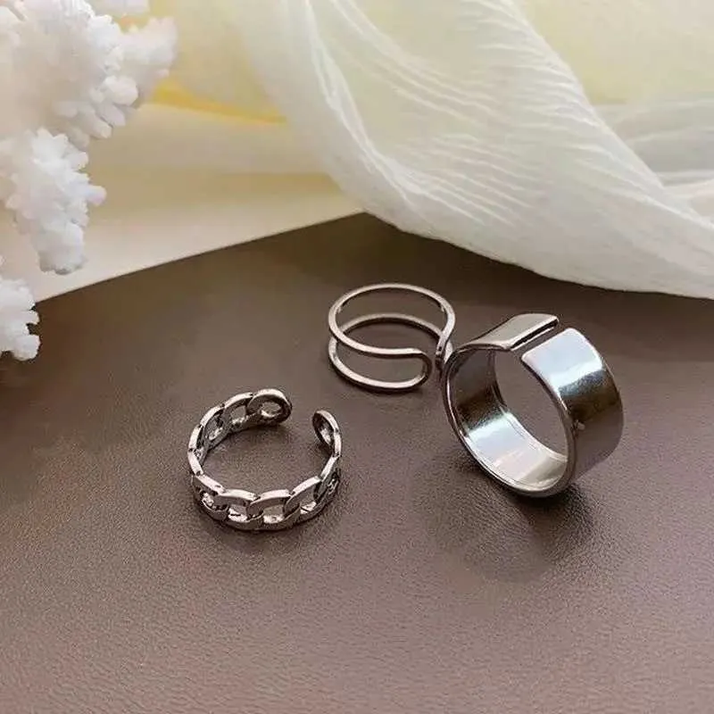 WISTIC Statement Rings for Women Wide Bands Parallel India | Ubuy