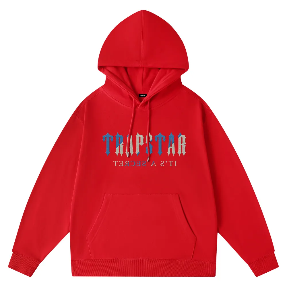 Trapstar red sale hoodie