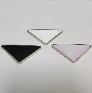 Classic Hanging Plating Grinding Paint Triangle Mark Alloy Ornament Hair Accessories Hair Hoop Hair Clip Hair Band Rubber Band All-Match Accessories 39*22M