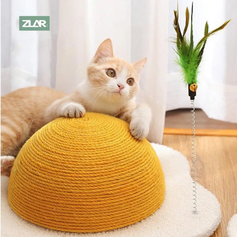 ZLAR Scratching Post For Cats Creative Little Cat Ball Scratcher With Egg Design 28x28x9cm Pet Accessory From Cpqp 25.52 DHgate.Com