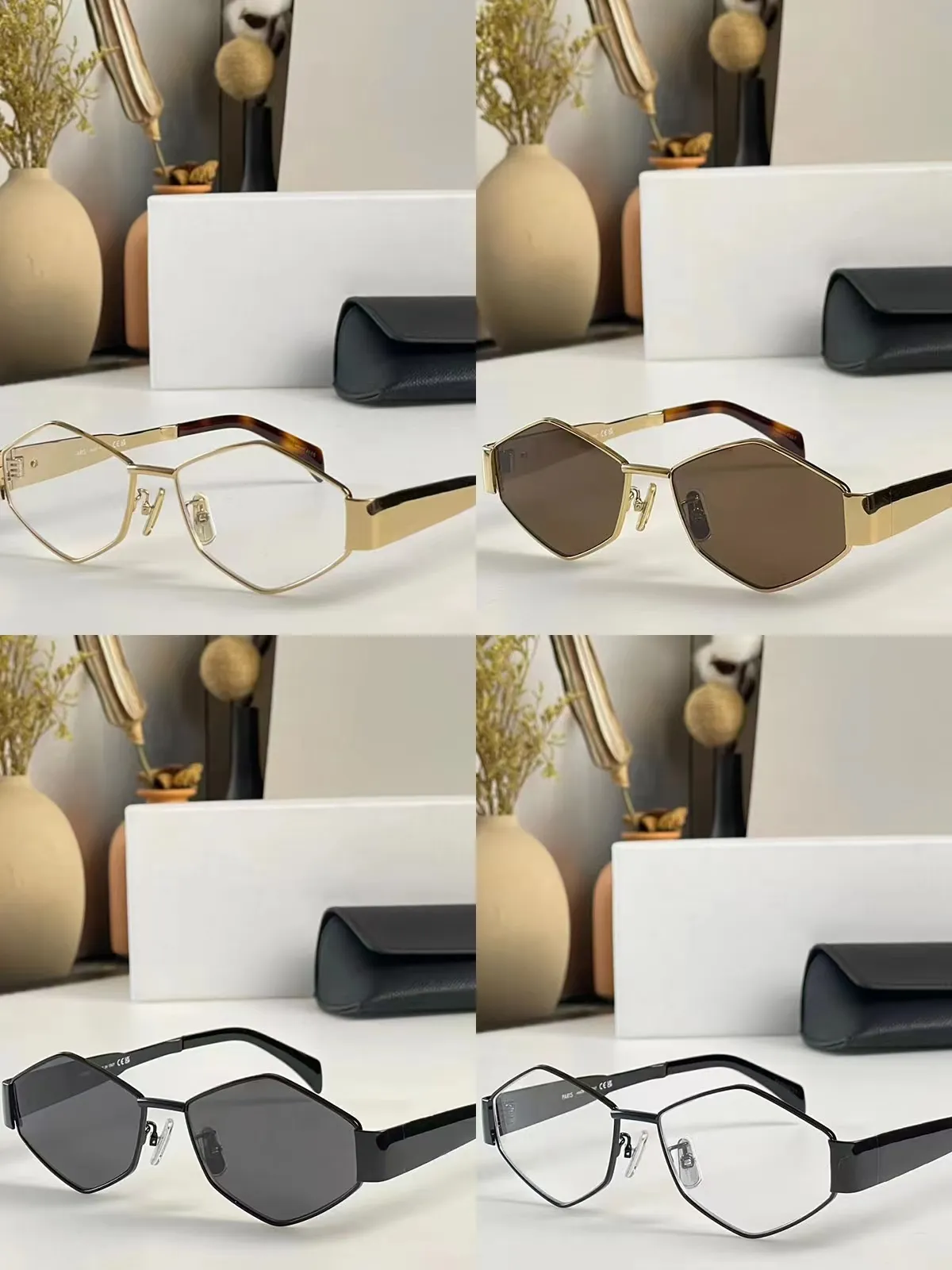 Octagon shape sunglasses sales