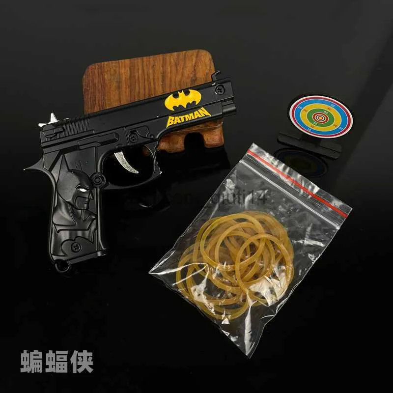 Anime Game Rubber Band Gun Chicken Eating Fire Shadow Childrens Toy