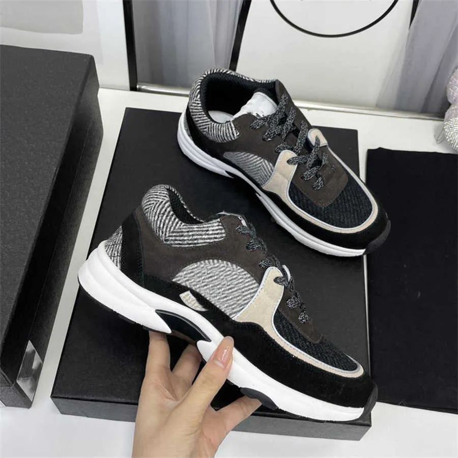 channel shoes 7A Best quality Designer Running Shoes Luxury Sneakers Women Chaussures Breathable Sports Shoe Casual Trainers Ccity Sneaker Fashion