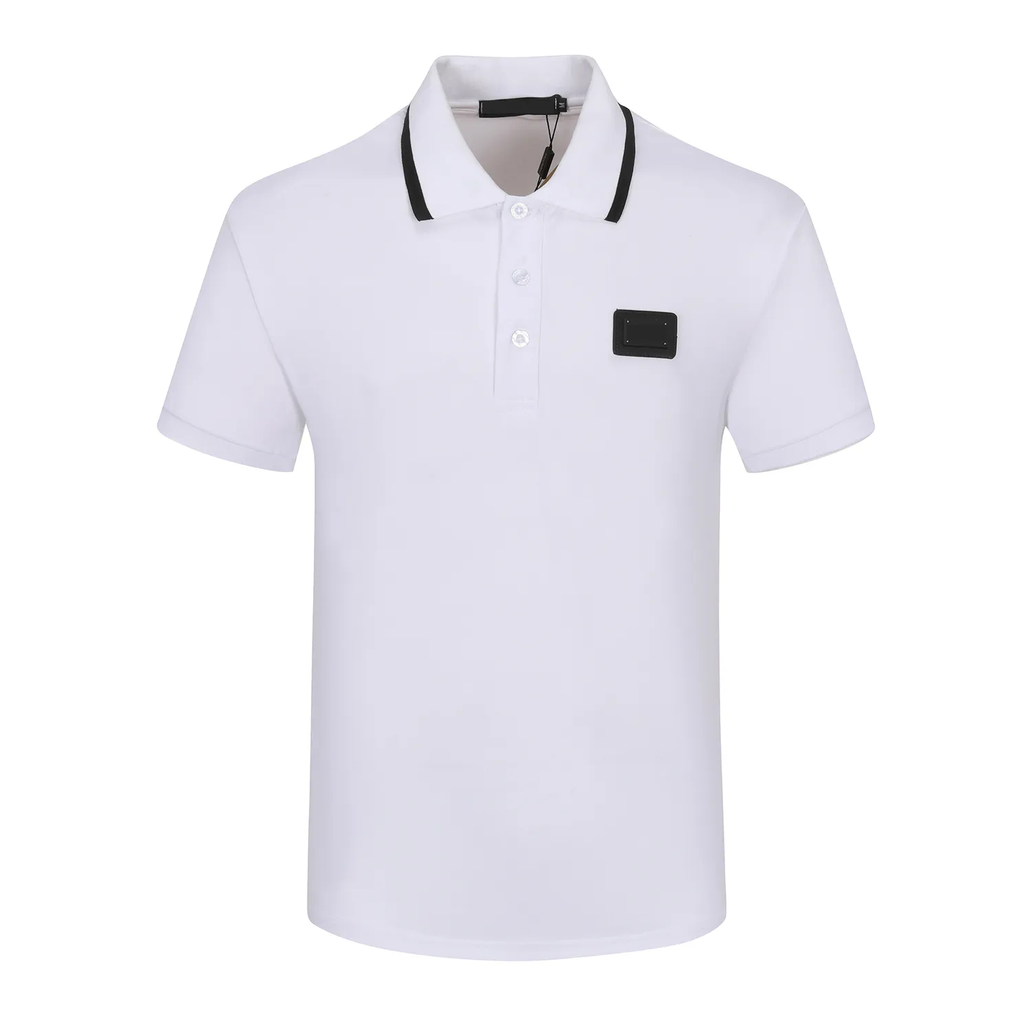 New Men's Stylist Polo Shirts Luxury Italian Men's Designer Clothing Short Sleeves Fashion Summer Asian size M-4XL