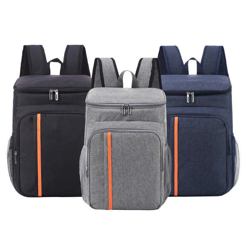 Bolsas al aire libre Camping picnic enfriador mochila espesar bolsa térmica impermeable enfriador de agua mantener fresco con aislamiento térmico bolsa térmica bolsa más fresca P230510