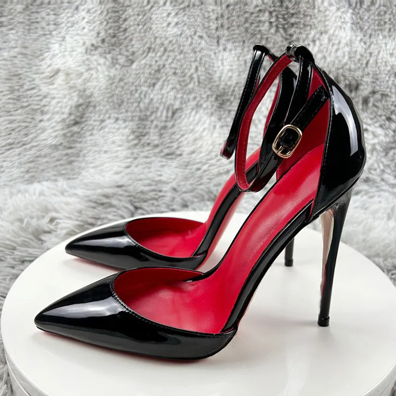 Salto fundo vermelho discount
