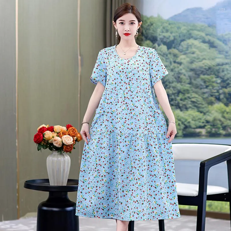 Vestidos de verano para señoras de 60 años top