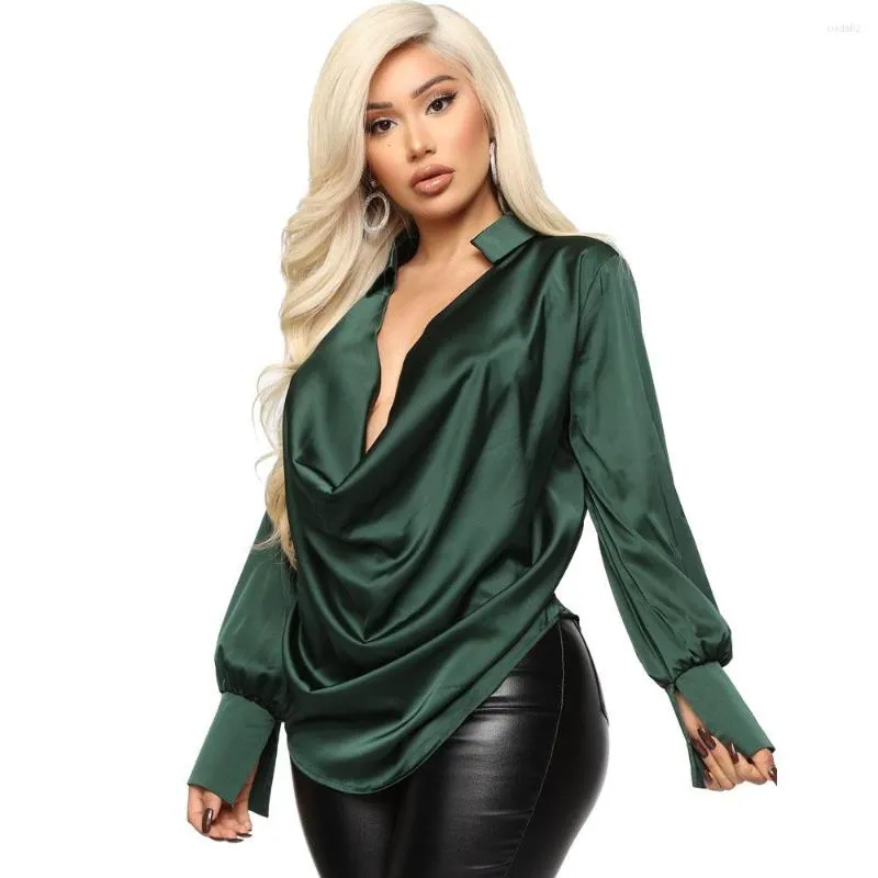 Cheap satin blouses deals