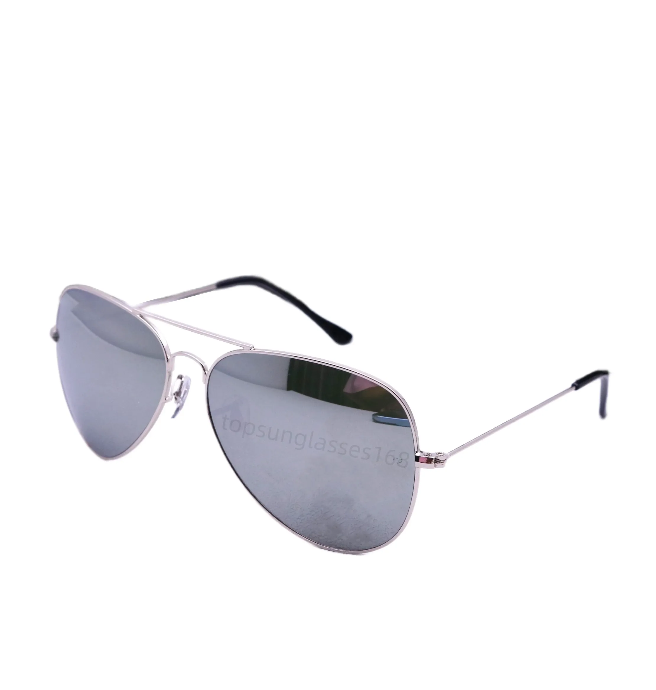 Designer-Sonnenbrillen für Damen, Herren-Sonnenbrillen, Herren, klassische Retro-Sonnenbrille, Luxus-Brillen, 3026-Bänder, Metallrahmen, Sonnenbrille, Damenmode, hochwertige Herren-Sonnenbrille, Silber