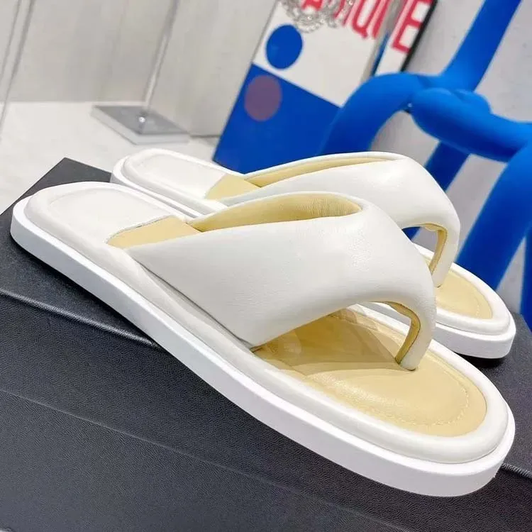 2022 Ver o Novo Chinelo De Sand lia Mulheres Brancas Chinelos P o