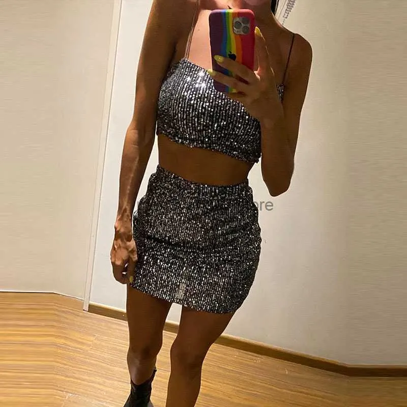 Two piece store sparkly dress