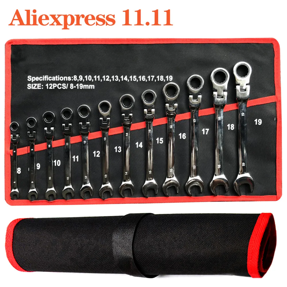 Clé électrique clé à cliquet Set.Flexible Socket Kit.spanner Set.spanner tool Set Car Repair clé universelle clé. 230510