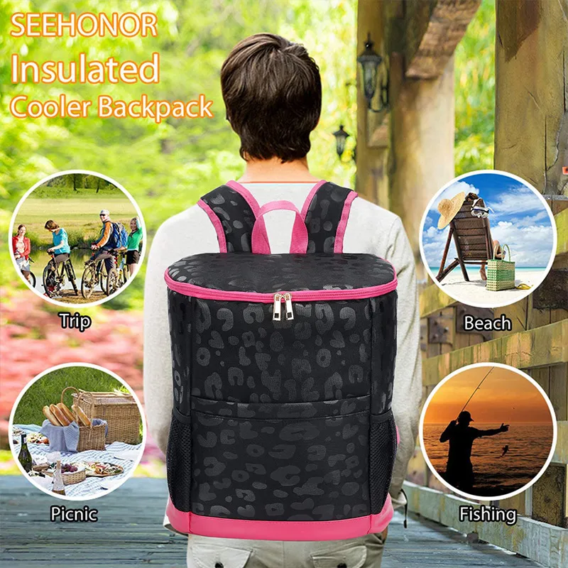LeakProof Insulated Backpack With Cooler Compartment For Outdoor Food And Beverage Storage On Wheels Large Capacity For Hiking And Camping Q46 From Homegardenjoy 10.21 DHgate.Com