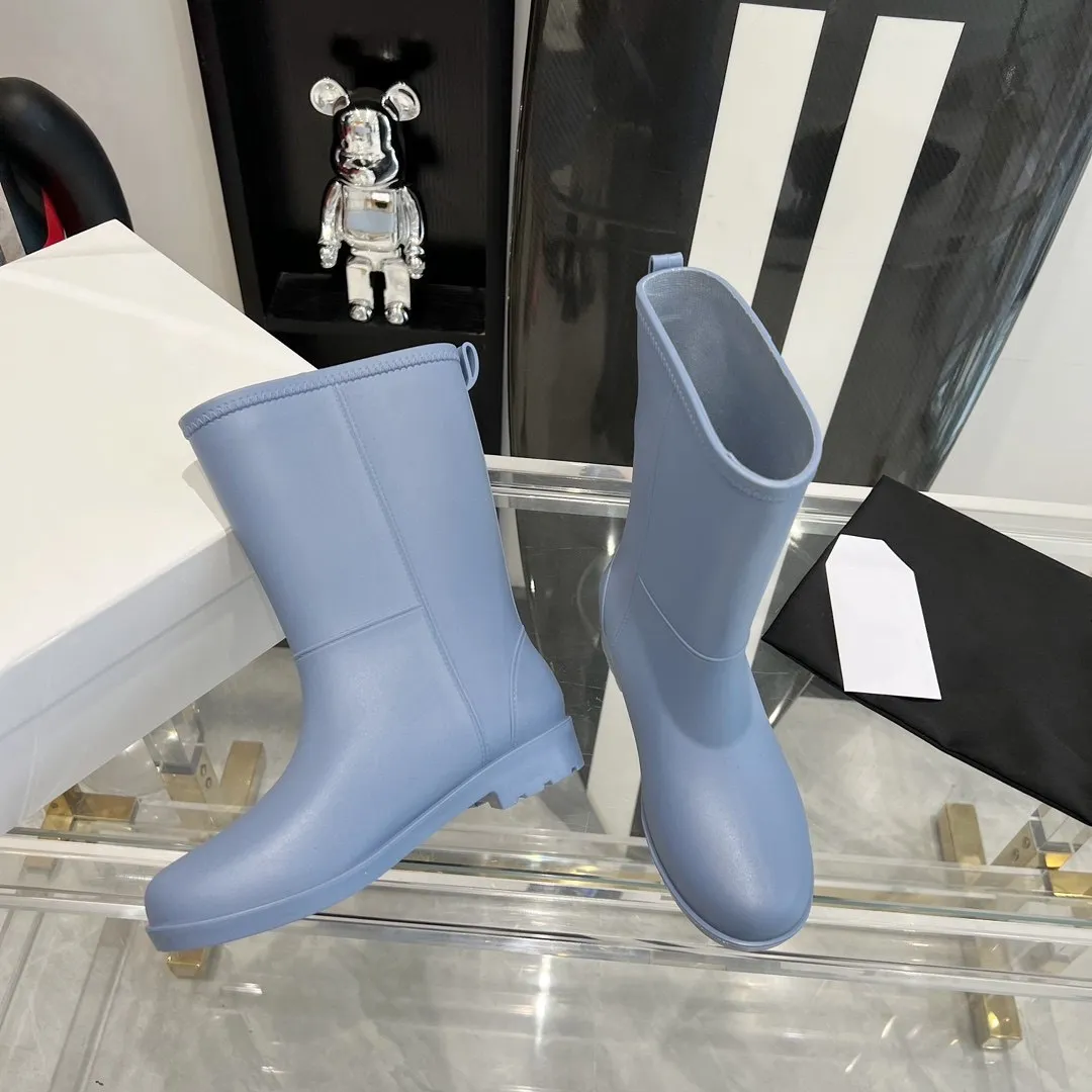 Baby blue rain boots sales