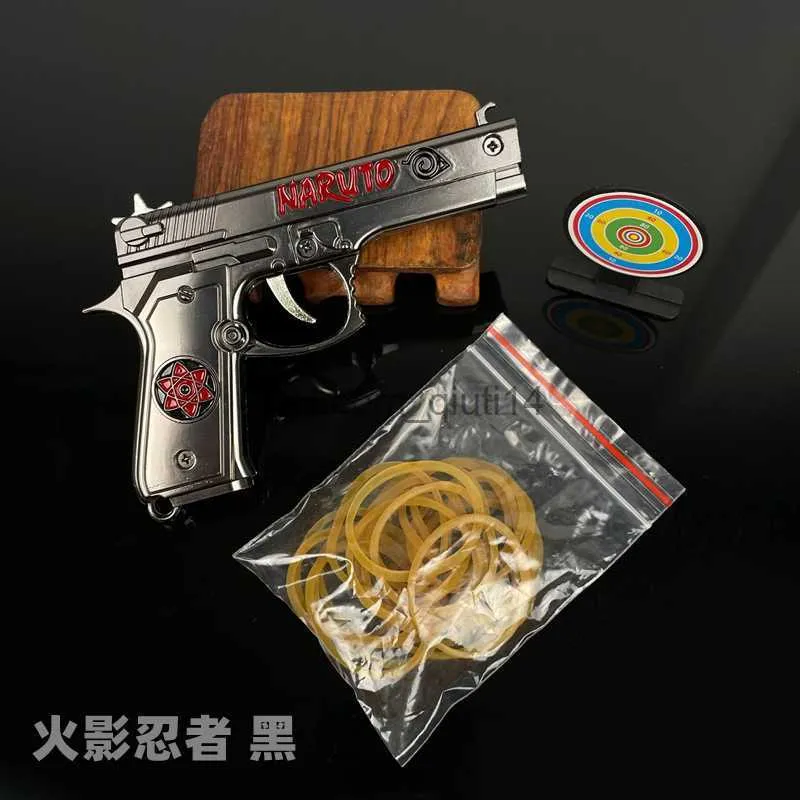 Anime Game Rubber Band Gun Chicken Eating Fire Shadow Childrens Toy