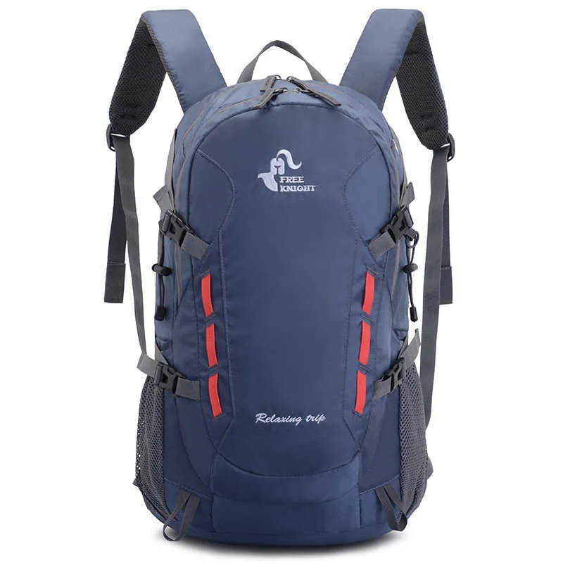 Backpacking Packs 40L Ultralight Waterproof Travel Ryggsäck Vattencamping Vandring Ryggsäck Män ryggsäckar stor kapacitet utomhussportväska P230510