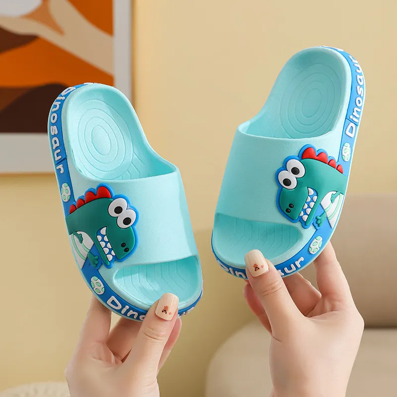 Cute Dinosaur Dinosaur Slippers For Kids Waterproof Breathable