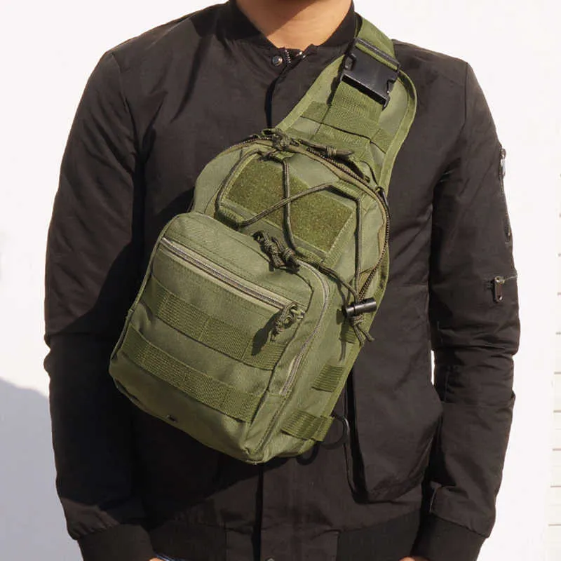 Mochila bolsa de ombro de mochila para escalar o Military Esportes de Esportes Esportivos Táticos Camping Caminhando Caminhada Macho Molle P230510