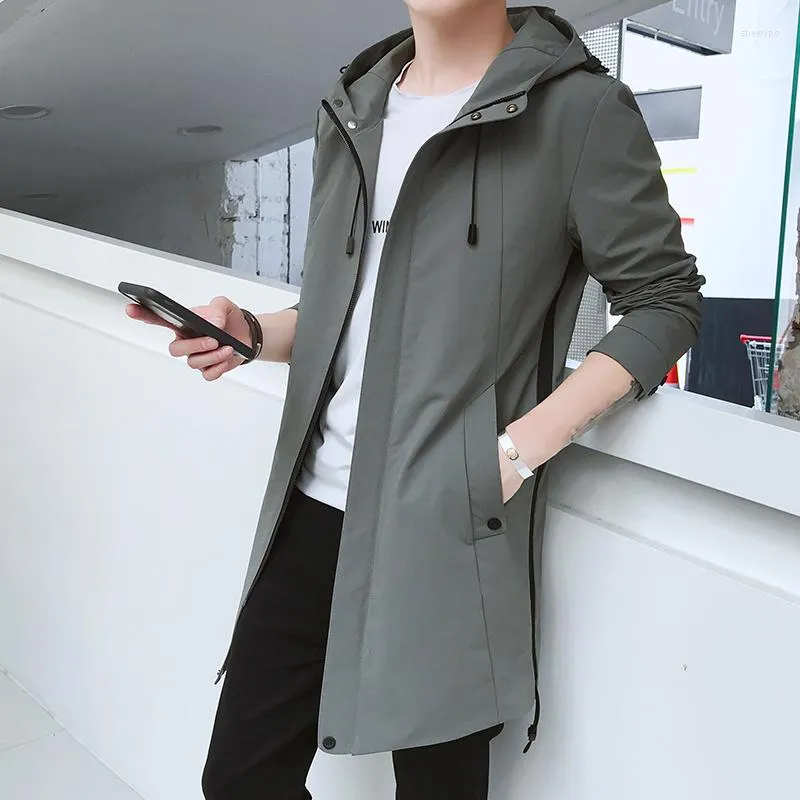 Mens parka trench coat hotsell