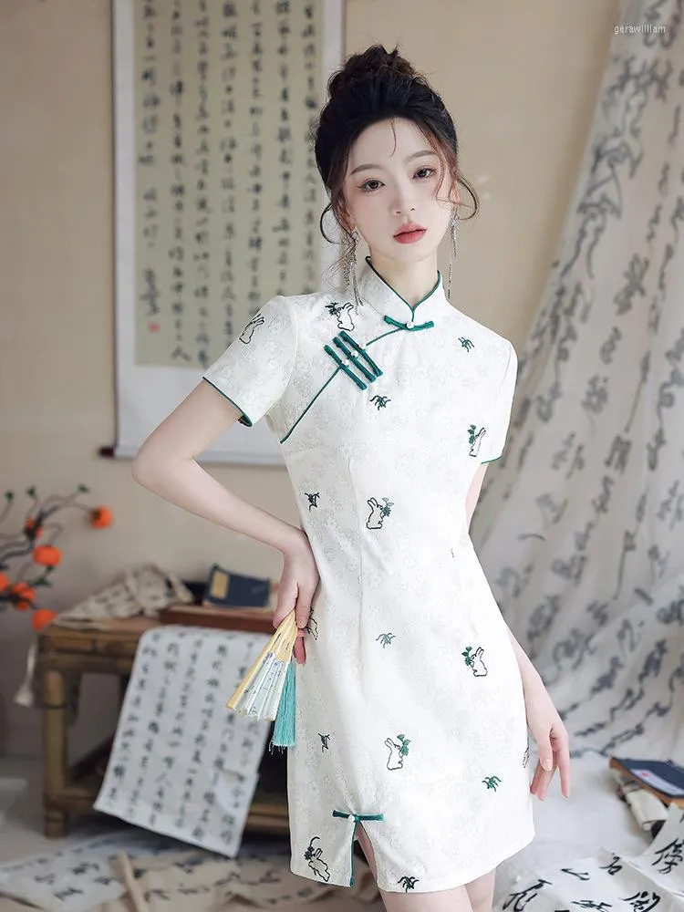 Abbigliamento Etnico Retro Donna Cinese Tradizionale Colletto Alla