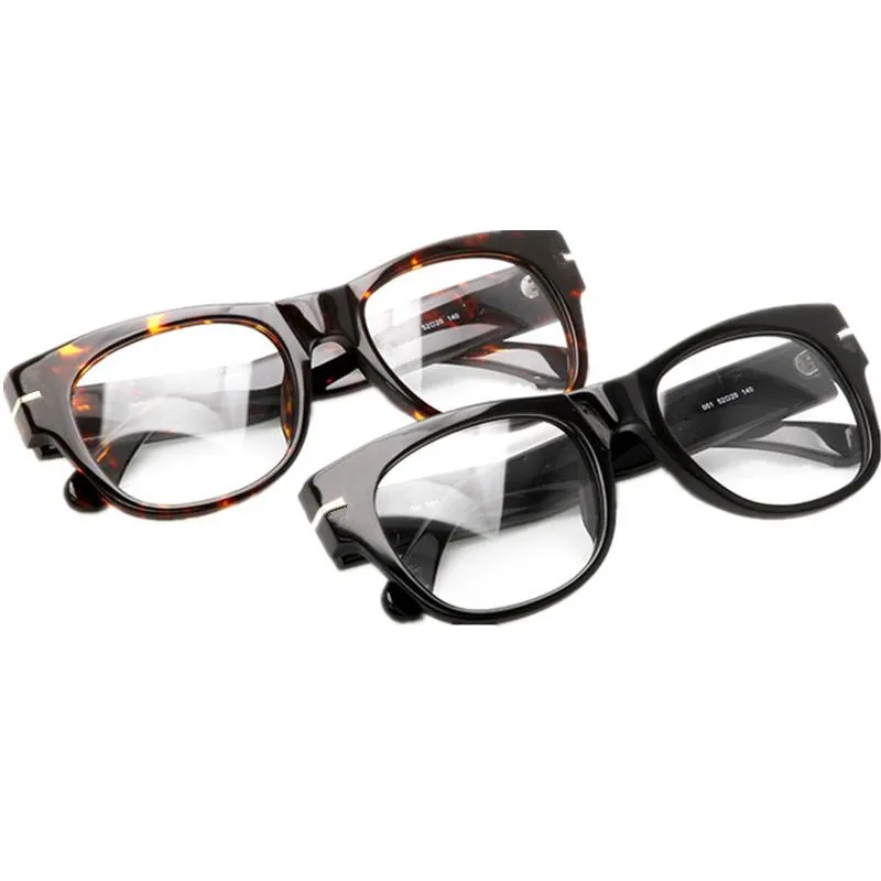 Okulary przeciwsłoneczne Ramki Fashion UNISEX Retro-Vintage Słońce Ramka UV400 52-20-140 Cienkie octany Fullrim Optyczne okular