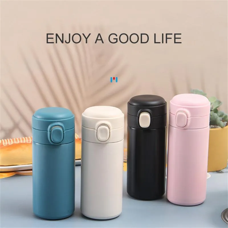 Water Bottles Thermos Cup Small Portable Filter Screen For Girl Boy Gift Friend Cute High End Travel Bottle 230510