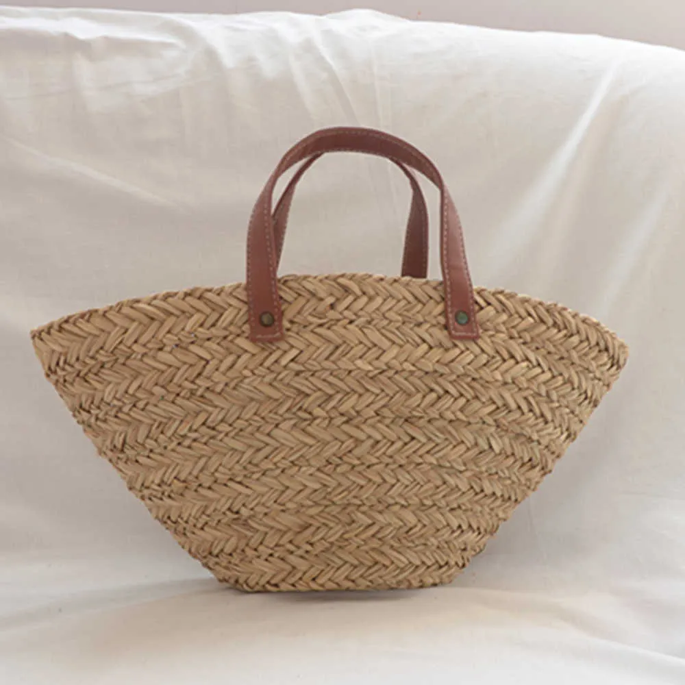 Sacs de rangement Sacs en rotin bohème pour femmes Designer Sac tissé Panier de voyage Sacs à main et sacs à main Plage Sac à bandoulière Fourre-tout Shopper Sacs P230510