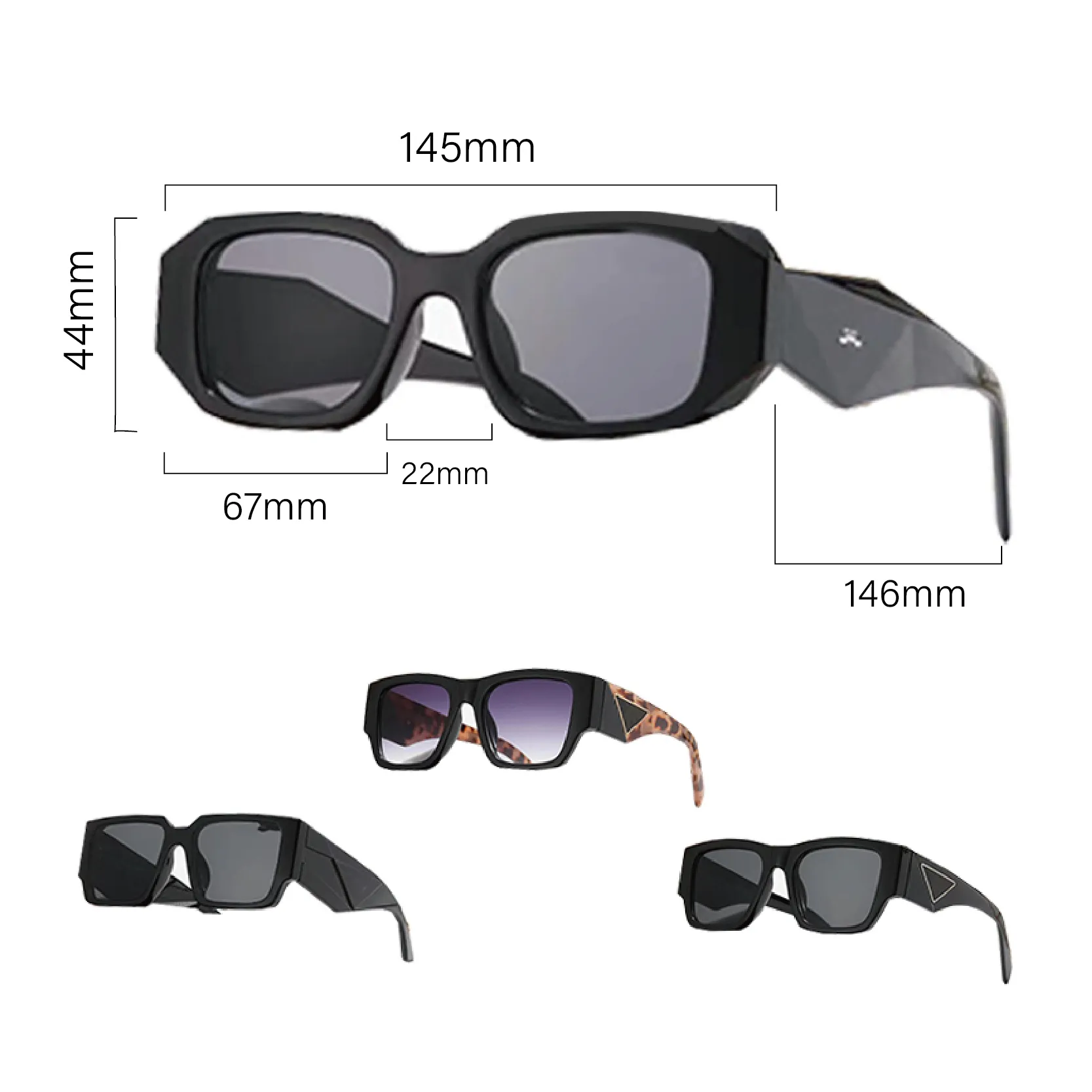 マン P メガネサングラス女性のためのファッションフレームレス長方形コーティングバッファローホーンサングラス UV400 証拠眼鏡木製メンズ眼鏡 Eyelgasse